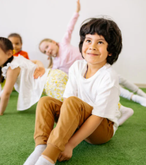 キッズヨガの写真