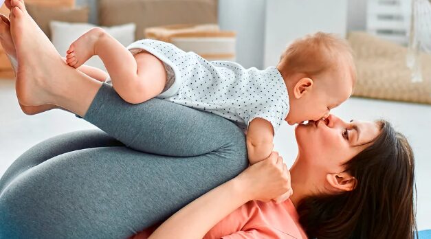 ベビーヨガの写真